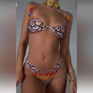 Strawberry Milk Mob Tiger Tail Top and Bottoms Unworn